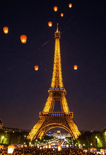 00188-photo of floating sky lantern festival over the eiffel tower in paris by night, high-resolution Image_.png